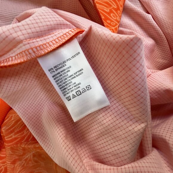 Tommy Bahama Mens SF Giants Hawaiian Shirt XXL Orange Leaf Print Button-Up NWOT - Picture 8 of 9